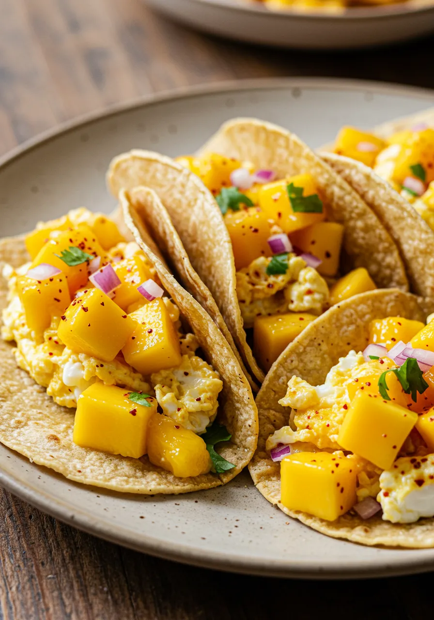 Mango Egg Tacos - secondary view